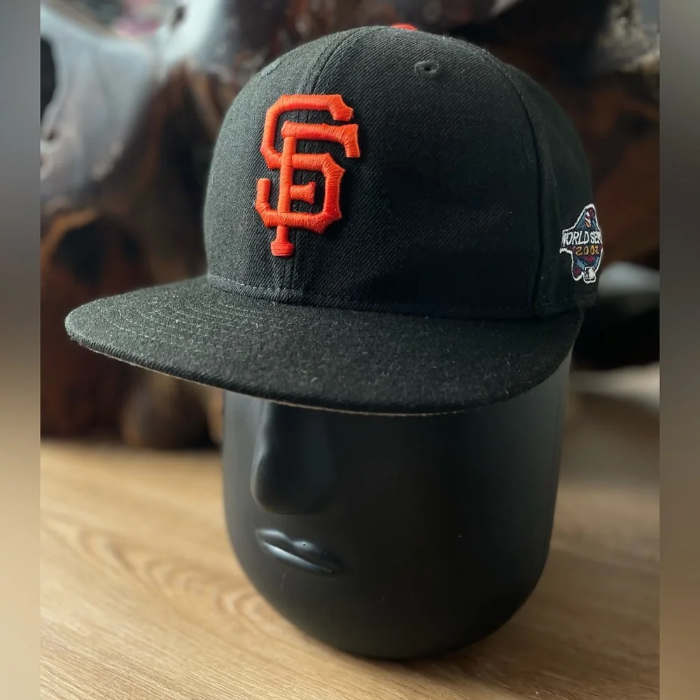 San Francisco Giants MLB Essential Black 9FIFTY Cap 2002 World Serious - Picture 8 of 16